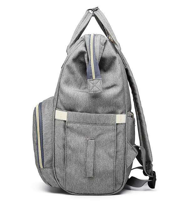 LeQueen Classic Backpack Diaper Bag With USB Port