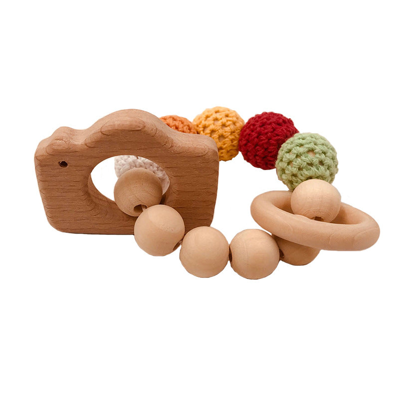 Handmade Crochet Baby Teething Toy