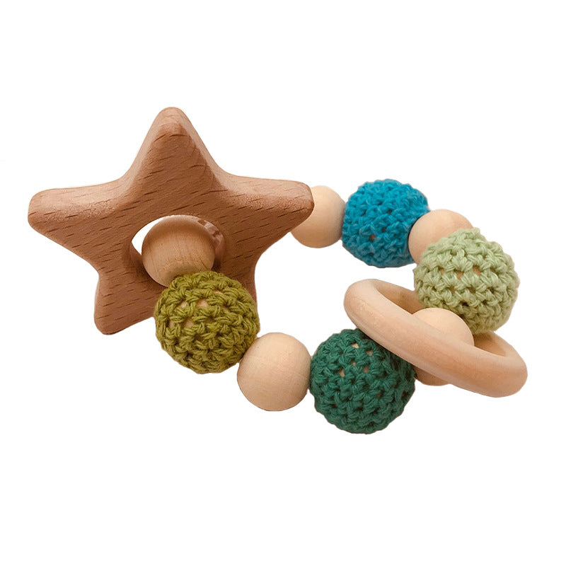 Handmade Crochet Baby Teething Toy