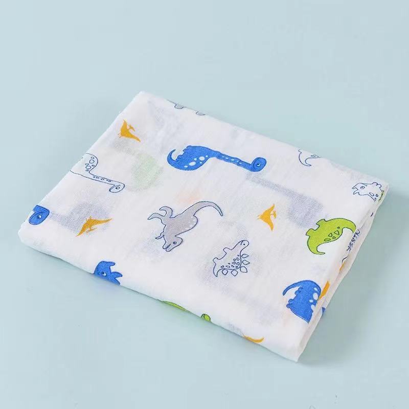 Double Layer Cotton Muslin Swaddle Blanket