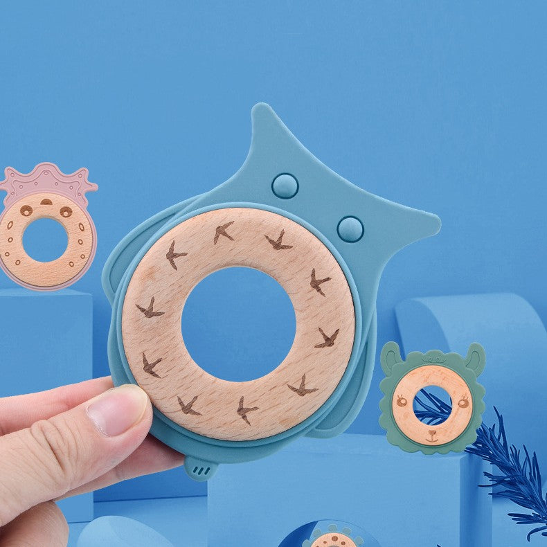 Beech Wood Teething Rings