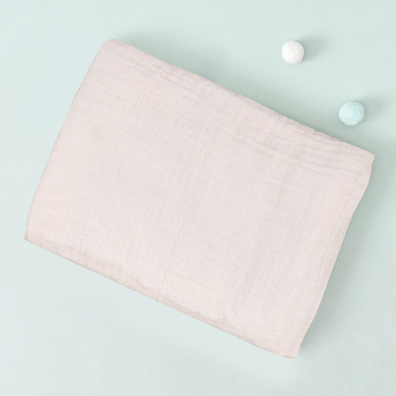 Double Layer Cotton Muslin Swaddle Blanket