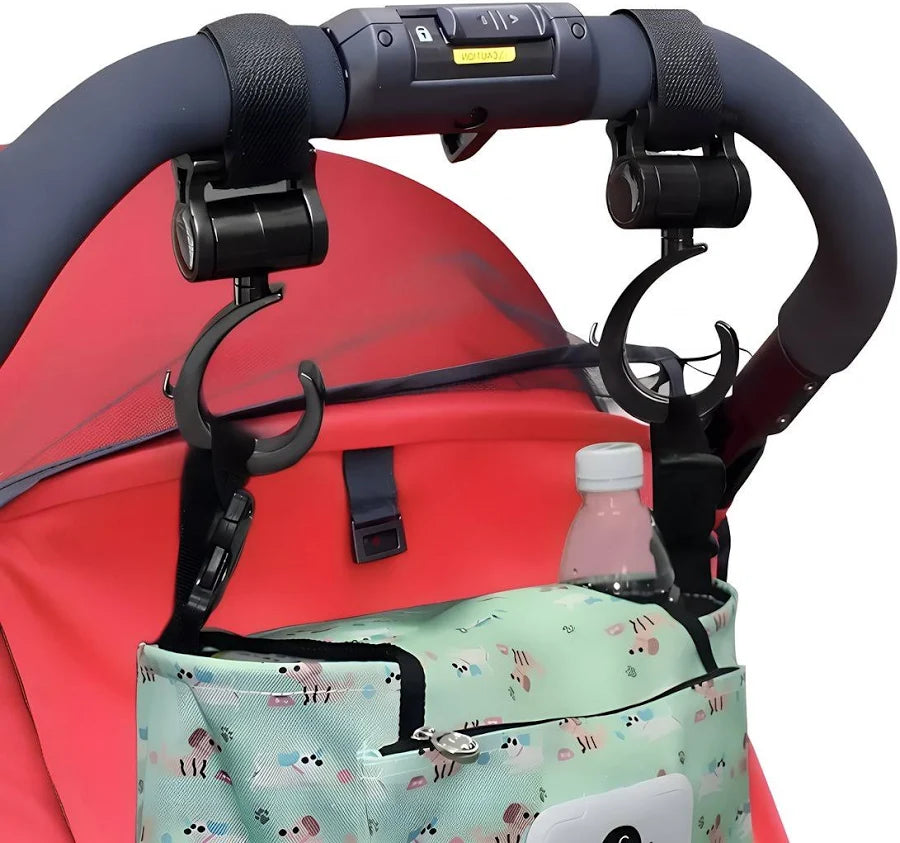 6-Piece Universal Stroller Hooks