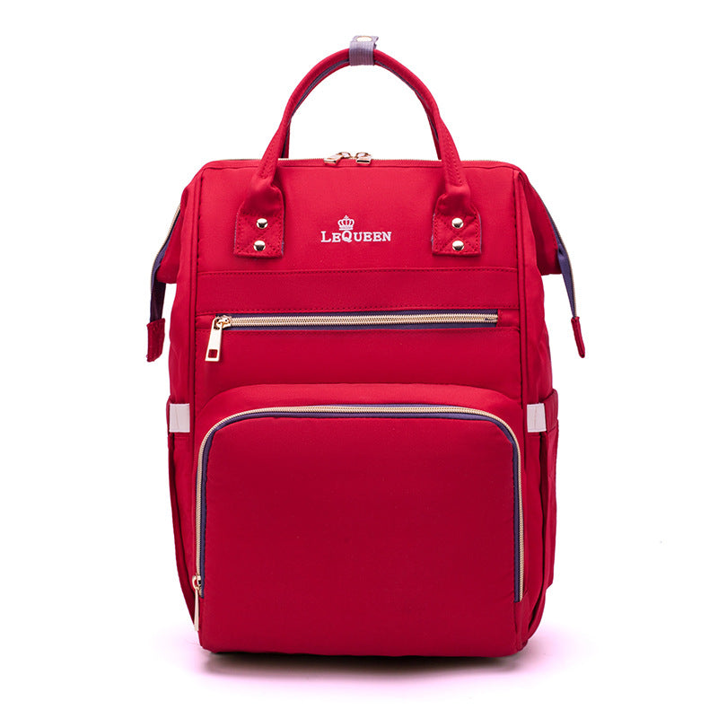 The LeQueen Modern Style Backpack Diaper Bag