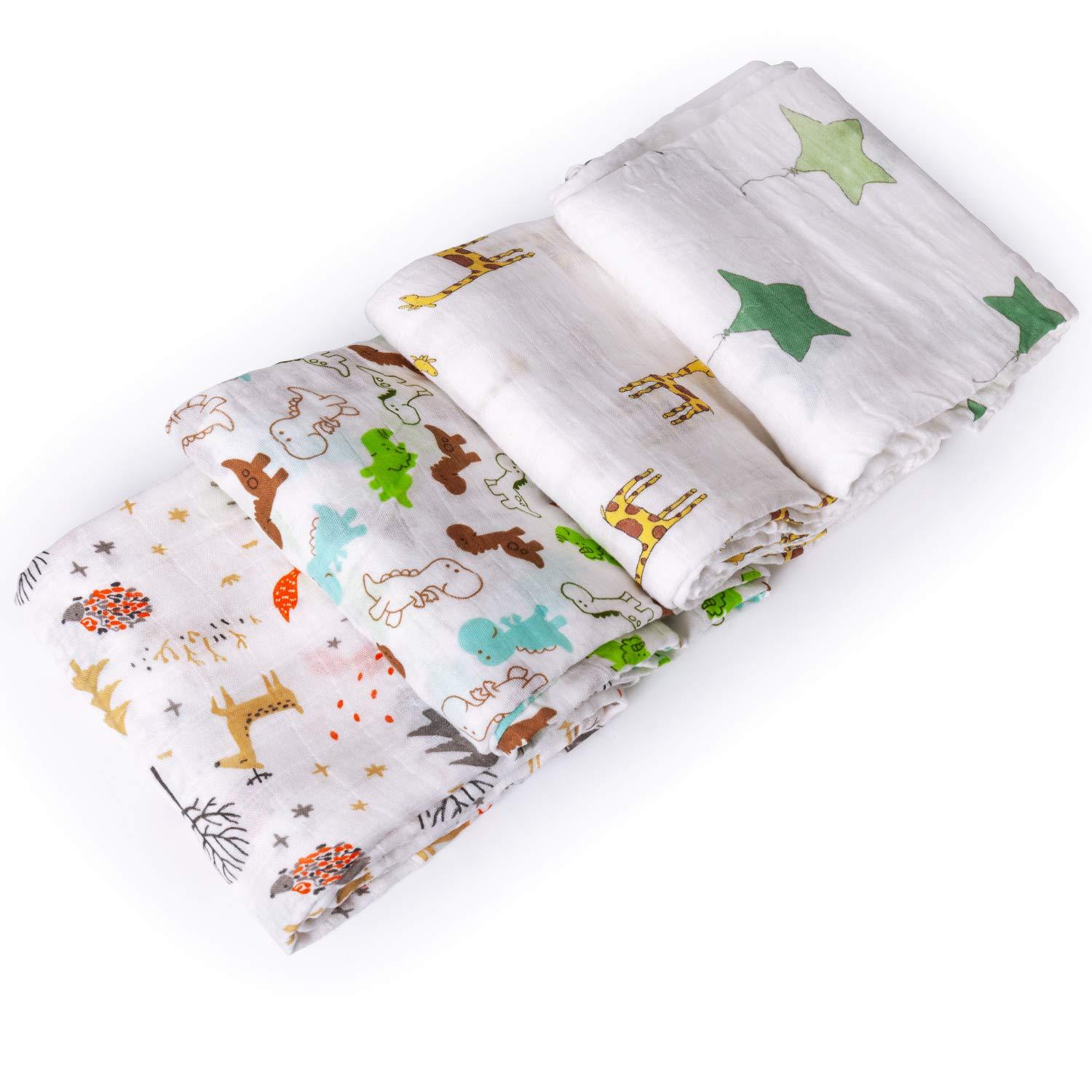 Bamboo Muslin  Swaddle Blanket